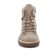 bottines à lacets beige mode femme automne hiver 2025 vue 6