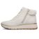 baskets fourrées blanc creme mode femme automne hiver 2025 vue 3