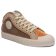baskets mode marron beige mode femme automne hiver 2025 vue 1