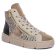 baskets mode beige bronze mode femme automne hiver 2025 vue 1