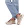 baskets mode beige doré mode femme automne hiver 2025 vue 8