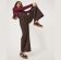 baskets mode bordeaux marron mode femme automne hiver 2025 vue 8