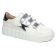 baskets plateforme blanc argent mode femme automne hiver 2025 vue 1