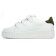 baskets plateforme blanc kaki mode femme automne hiver 2025 vue 3