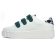 baskets plateforme blanc vert mode femme automne hiver 2025 vue 3