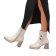boots beige doré mode femme automne hiver 2025 vue 8