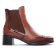 boots élastiquées marron mode femme automne hiver 2025 vue 2