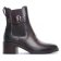 boots élastiquées marron foncé mode femme automne hiver 2025 vue 2