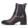 boots élastiquées marron foncé mode femme automne hiver 2025 vue 3