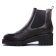 boots élastiquées noir mode femme automne hiver 2025 vue 3