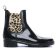 boots élastiquées noir mode femme automne hiver 2025 vue 2