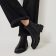 boots élastiquées noir mode femme automne hiver 2025 vue 8