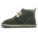 bottines à lacets vert foncé mode femme automne hiver 2025 vue 3