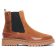 boots élastiquées marron mode femme automne hiver 2025 vue 2