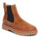 boots élastiquées marron mode femme automne hiver 2025 vue 1