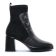 boots noir velours mode femme automne hiver 2025 vue 2
