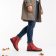 boots rouge mode femme automne hiver 2025 vue 8