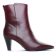 boots talon bordeaux mode femme automne hiver 2025 vue 2