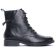 bottines à lacets noir mode femme automne hiver 2025 vue 2