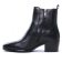 boots élastiquées noir mode femme automne hiver 2025 vue 3