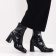 boots talon noir mode femme automne hiver 2025 vue 8