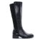 bottes stretch noir mode femme automne hiver 2025 vue 2