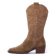 bottes marron  mode femme automne hiver 2025 vue 3