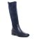 bottes stretch bleu marine mode femme automne hiver 2025 vue 1