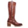 bottes talon marron mode femme automne hiver 2025 vue 2