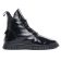 bottines à lacets noir mode femme automne hiver 2025 vue 2