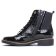 bottines à lacets noir vernis mode femme automne hiver 2025 vue 3