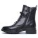 bottines à lacets noir strass mode femme automne hiver 2025 vue 3
