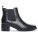 boots élastiquées noir mode femme automne hiver 2025 vue 2
