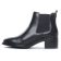 boots élastiquées noir mode femme automne hiver 2025 vue 3