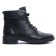 bottines à lacets noir mode femme automne hiver 2025 vue 2