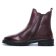 boots élastiquées bordeaux mode femme automne hiver 2025 vue 3