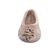 chaussons beige taupe mode femme automne hiver 2025 vue 6