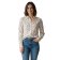 Chemisiers blanc coeur marron mode femme automne hiver 2025 vue 1