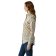 Chemisiers blanc marron mode femme automne hiver 2025 vue 2