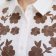 Chemisiers blanc marron mode femme automne hiver 2025 vue 4