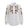 Chemisiers blanc marron mode femme automne hiver 2025 vue 5