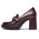mocassins talon haut marron mode femme automne hiver 2025 vue 3