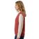 Gilets rouge tuile mode femme automne hiver 2025 vue 3