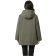 Manteaux vert kaki mode femme automne hiver 2025 vue 3