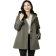 Manteaux vert kaki mode femme automne hiver 2025 vue 1