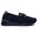 mocassins plateforme bleu marine mode femme automne hiver 2025 vue 2