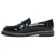 mocassins noir vernis mode femme automne hiver 2025 vue 3