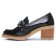 mocassins talon haut noir mode femme automne hiver 2025 vue 3