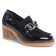 mocassins talon haut noir mode femme automne hiver 2025 vue 1