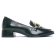 mocassins trotteurs vert foncé mode femme automne hiver 2025 vue 2